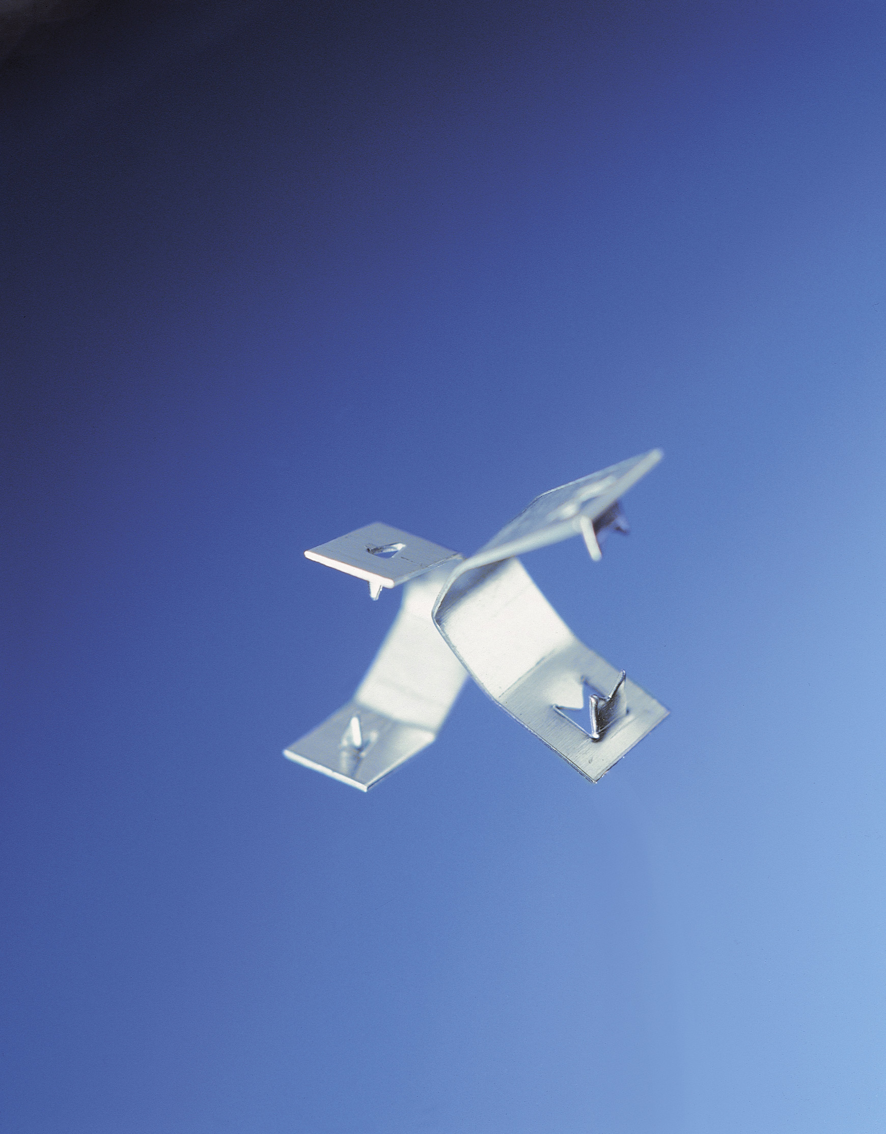 Rockklammern ALU Doppelzack KRT / 5000 Rockklammern ALU Doppelzack KRT / 5000